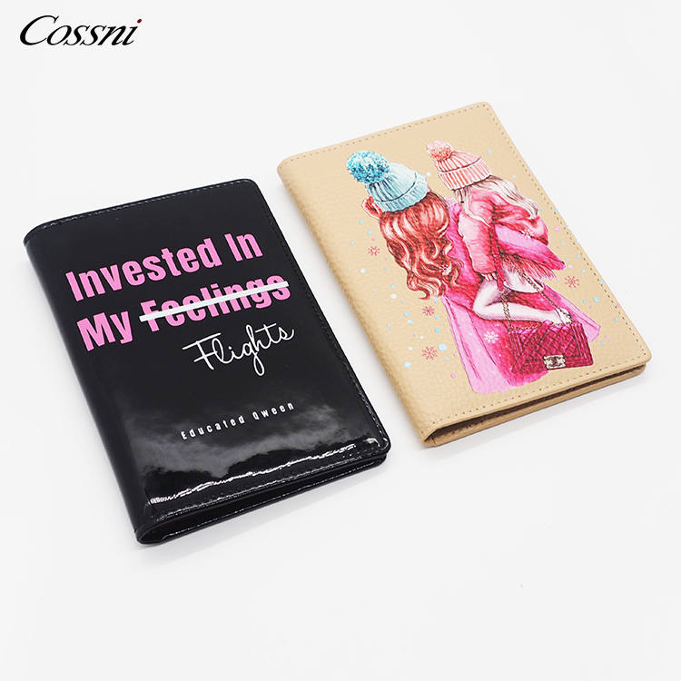 2021軟頂粒面真正卵石皮革護照(zhào)夾