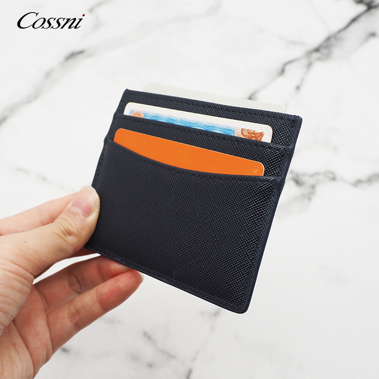 批發頂級皮革卡夾ID信用(yòng)卡夾商務案例