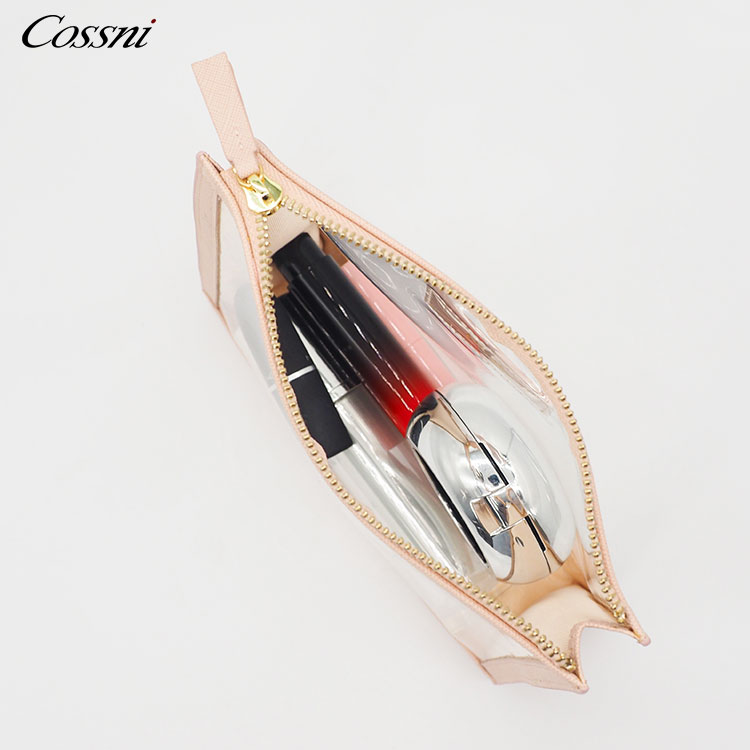 真皮洗漱化(huà)妝包化(huà)妝品旅行(xíng)透明(míng)化(huà)妝包