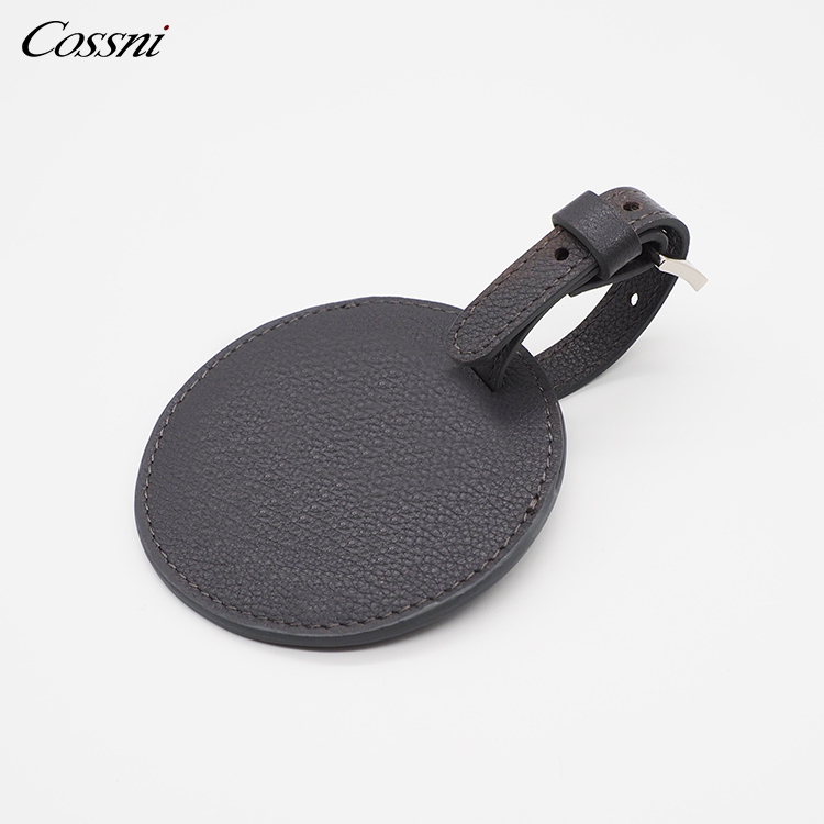 紫色Nappa皮革行(xíng)李牌禮物(wù)