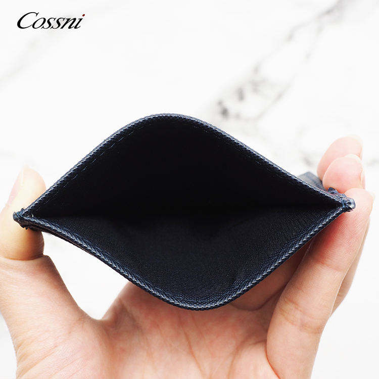 批發頂級皮革卡夾ID信用(yòng)卡夾商務案例