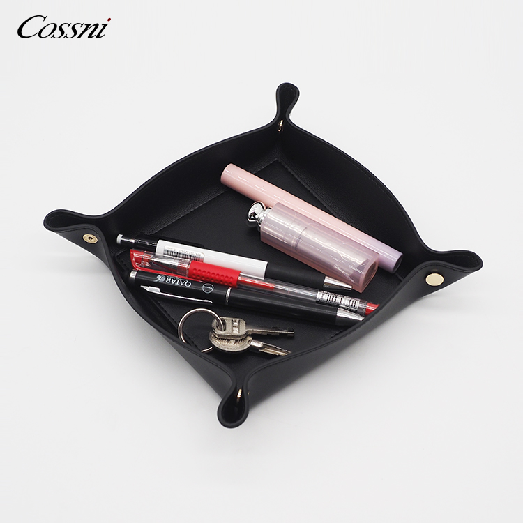 2021時(shí)尚組織者辦公桌辦公室套裝定制(zhì)商務男(nán)裝代客真皮托盤珠寶