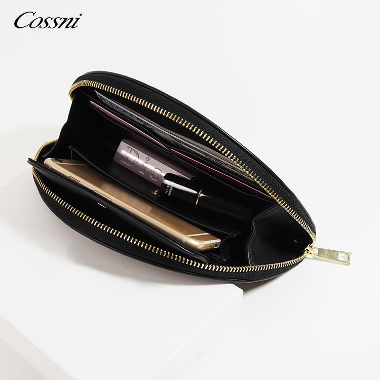 批發PU皮革半圓形手拿(ná)包女(nǚ)士手提包女(nǚ)士錢(qián)包