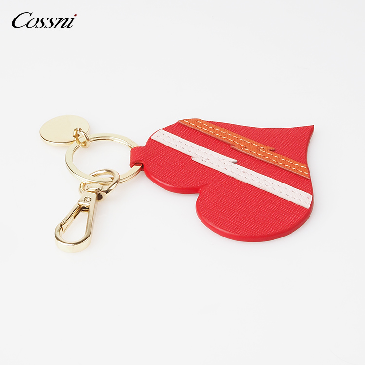 個(gè)性化(huà)真皮鑰匙扣環皮革鑰匙扣