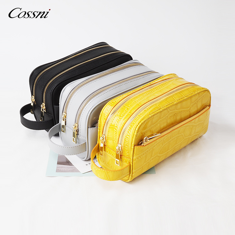 2020年(nián)新款熱(rè)賣正品真皮旅行(xíng)洗漱漱口袋化(huà)妝包