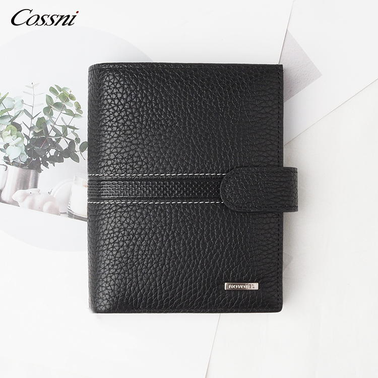 3折男(nán)士錢(qián)包Rfid錢(qián)包，帶硬币口袋，定制(zhì)短(duǎn)款設計(jì)，真皮修身(shēn)三折錢(qián)包