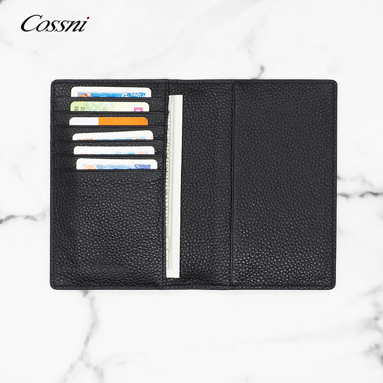 高(gāo)品質多(duō)粒皮革真皮護照(zhào)夾