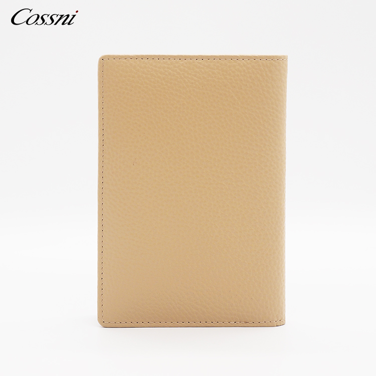 2021軟頂粒面真正卵石皮革護照(zhào)夾