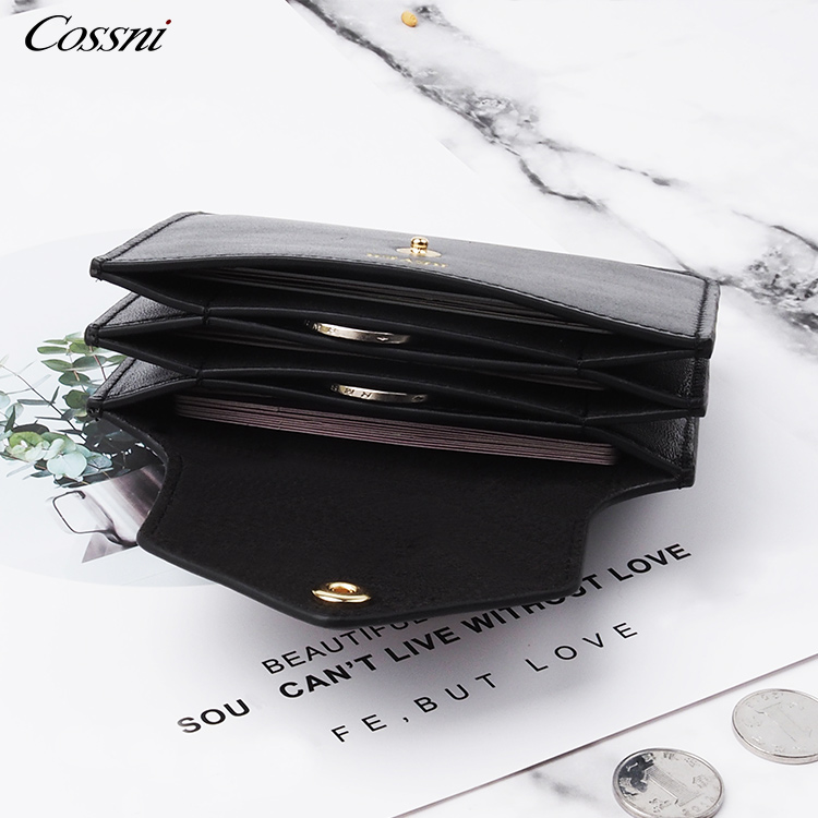 2020熱(rè)銷人(rén)氣男(nán)士真皮卡夾錢(qián)包