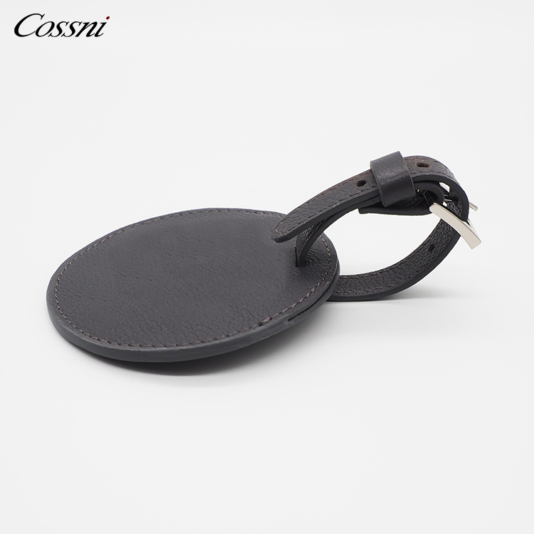 紫色Nappa皮革行(xíng)李牌禮物(wù)