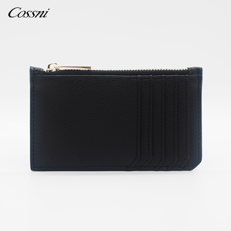 真皮拉鏈皮革卡夾零錢(qián)包