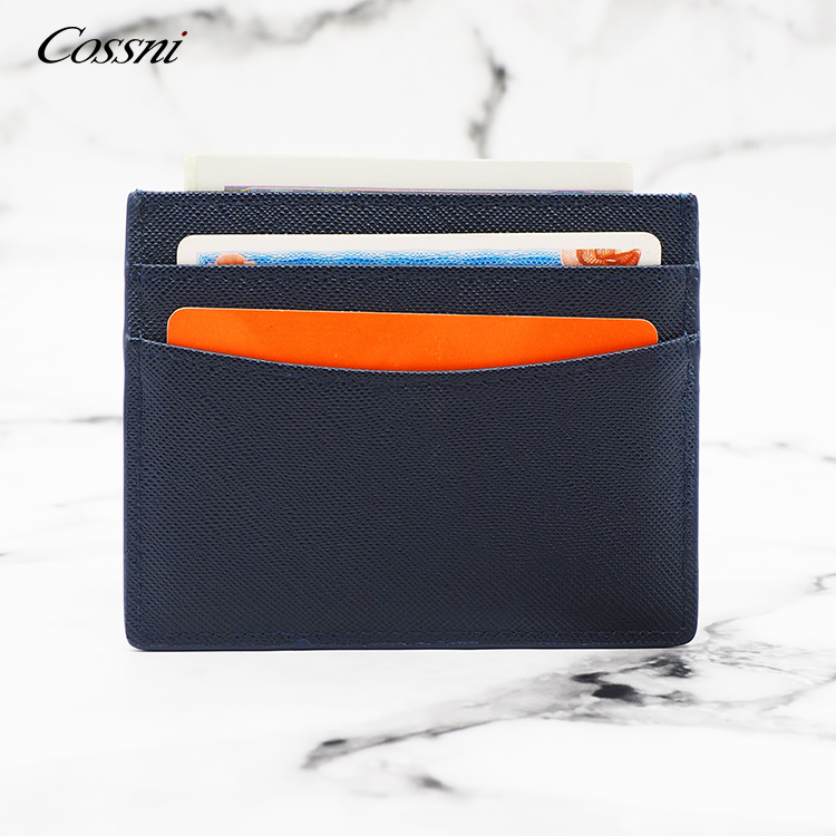 批發頂級皮革卡夾ID信用(yòng)卡夾商務案例