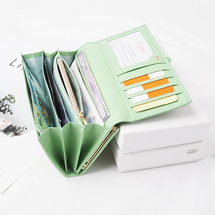 專利皮革長(cháng)款錢(qián)包