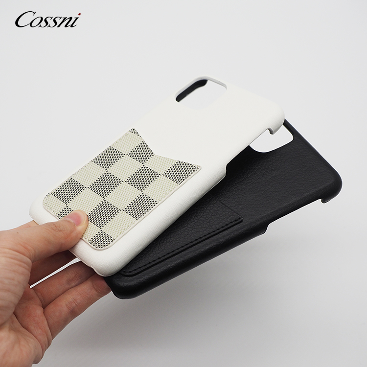 定制(zhì)真皮手機(jī)套，帶用(yòng)于Iphone se xs max 7 plus的(de)口袋卡槽