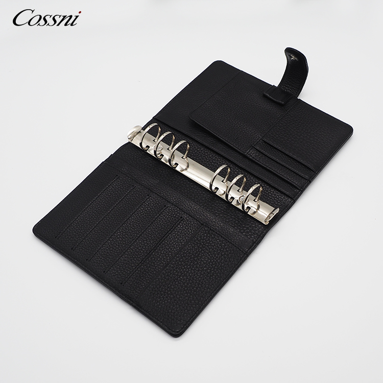 花(huā)式辦公用(yòng)品組織者筆(bǐ)記本封面設計(jì)議(yì)程活頁夾皮革筆(bǐ)記本計(jì)劃器(qì)