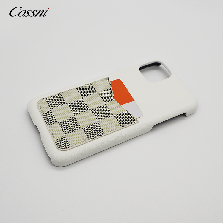 定制(zhì)真皮手機(jī)套，帶用(yòng)于Iphone se xs max 7 plus的(de)口袋卡槽